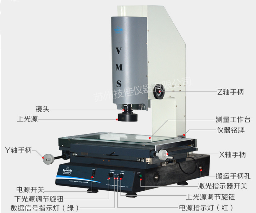 手動(dòng)影像測(cè)量?jī)x搖動(dòng)手輪打滑怎么處理